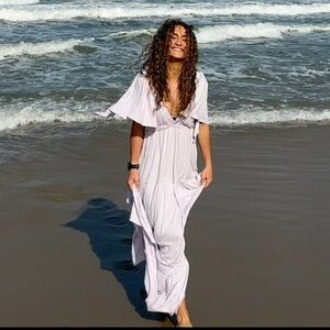 Free People La La Maxi - Lilac